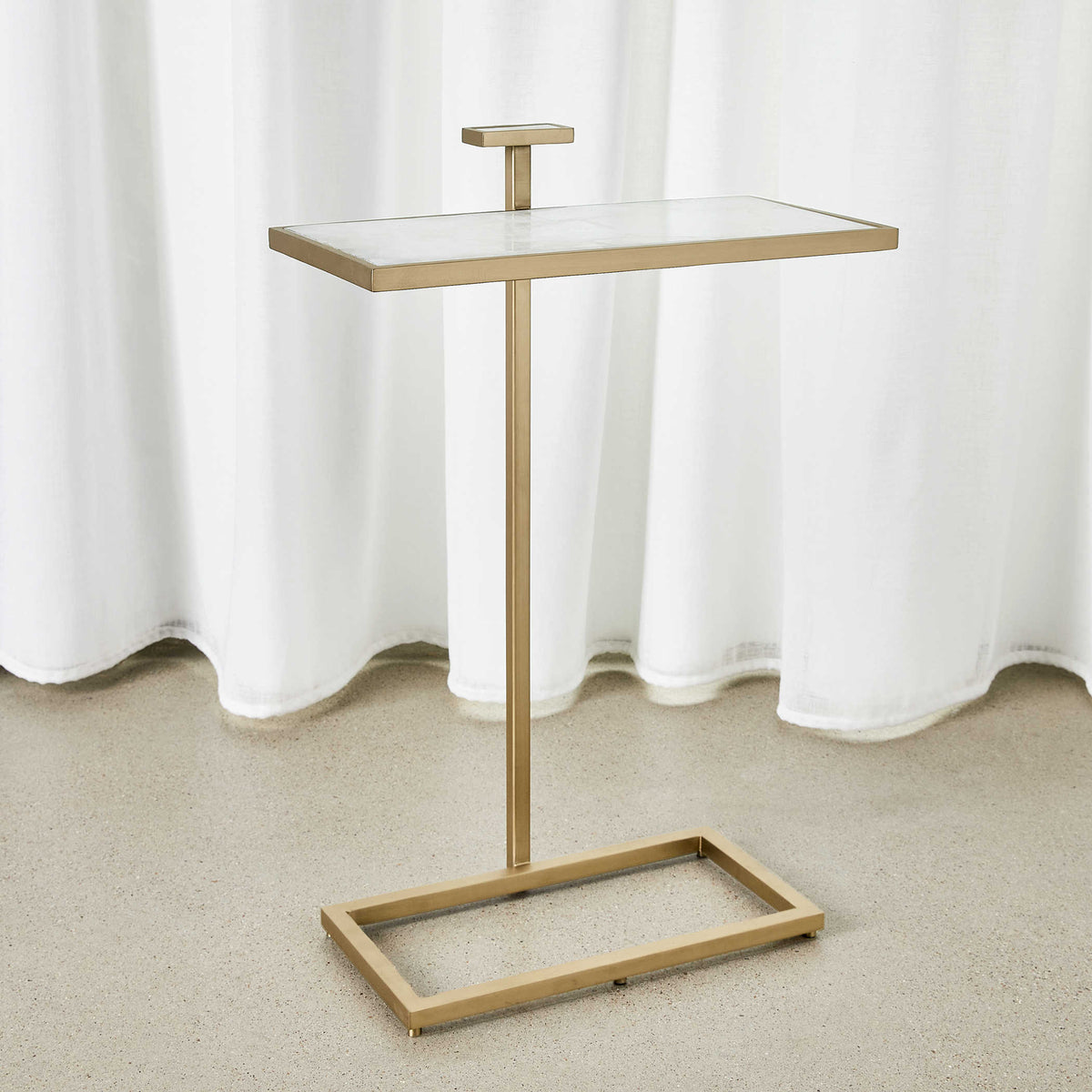Jewel Pull Up Accent Table – Rectangle