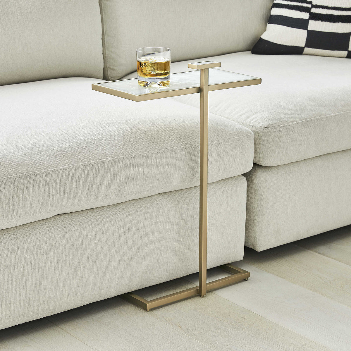 Jewel Pull Up Accent Table – Rectangle