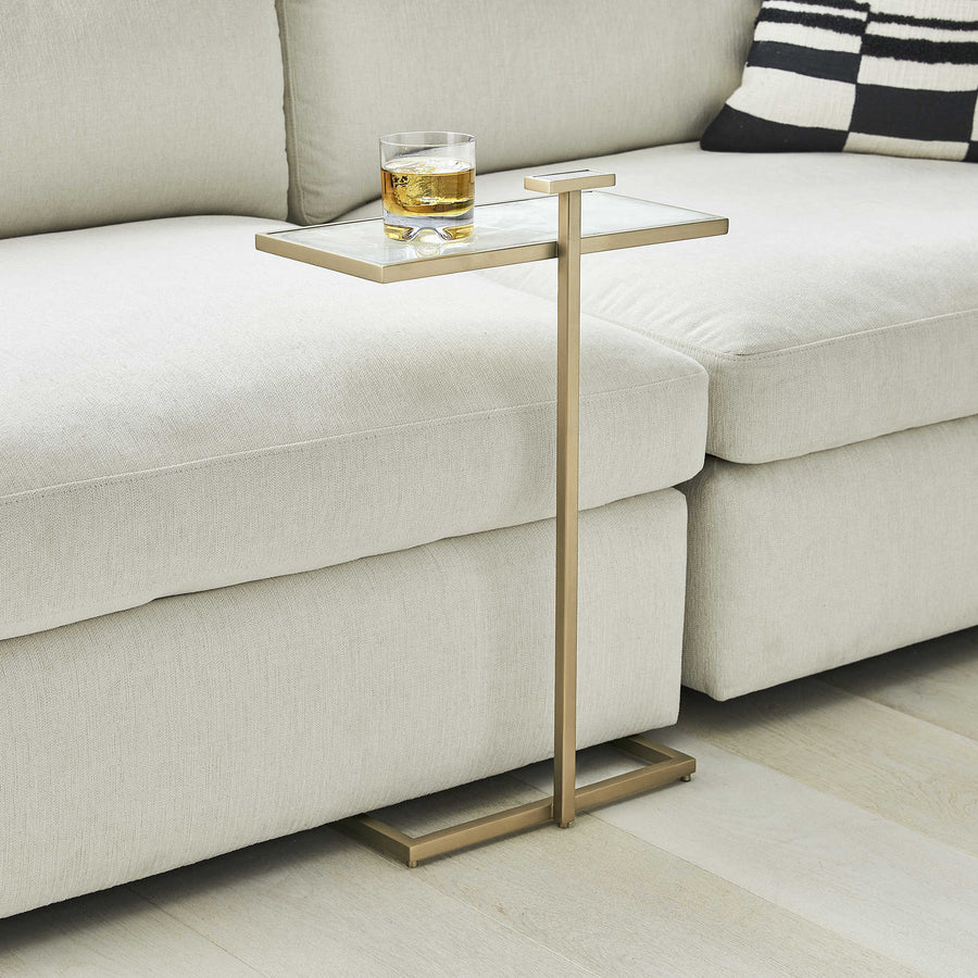 Jewel Pull Up Accent Table – Rectangle