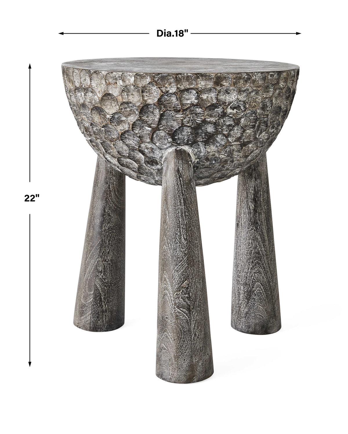 Kettledrum Accent Table
