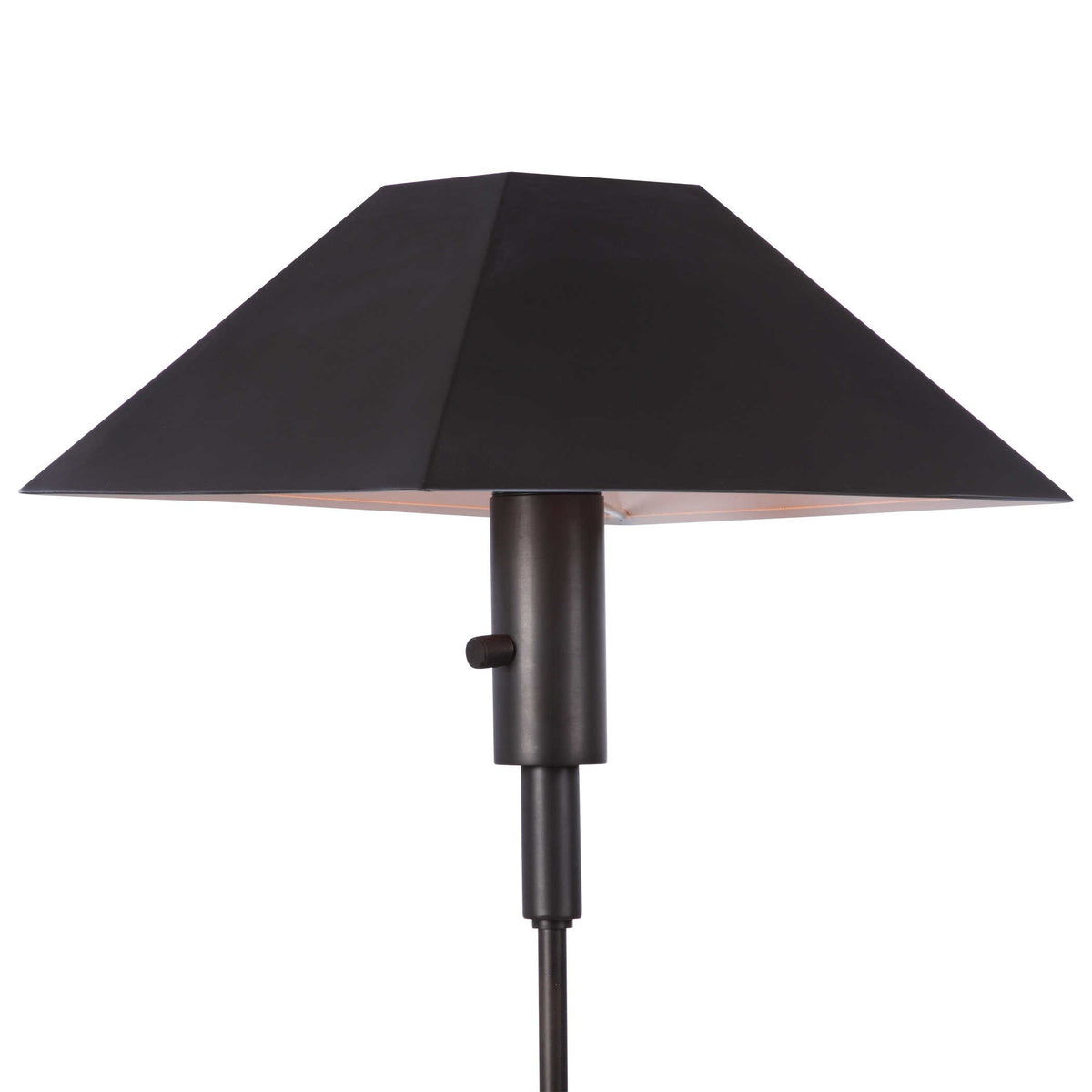 Telescope Buffet Lamp – Grey Travertine