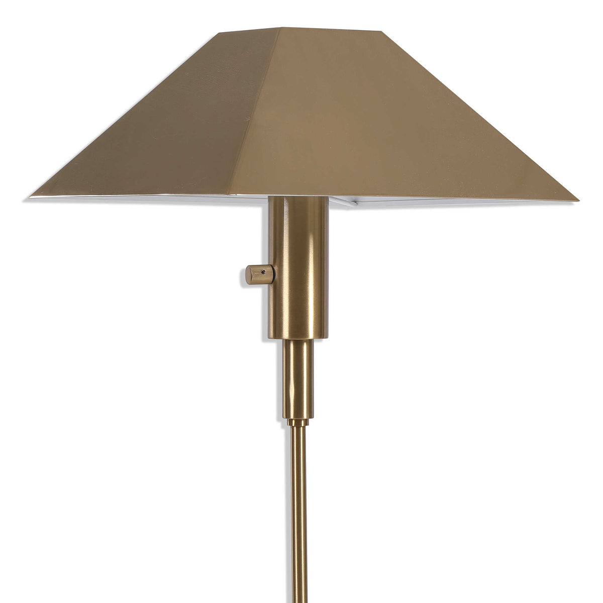Telescope Buffet Lamp – White Marble