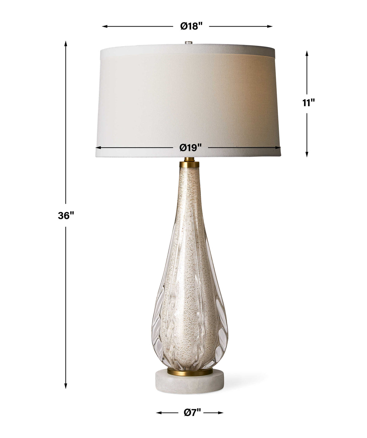Venezia Table Lamp – White