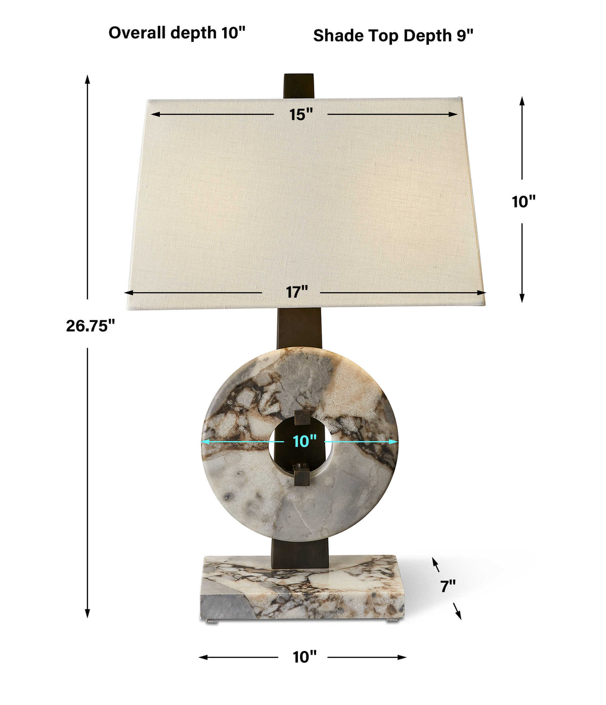 Circulation Table Lamp