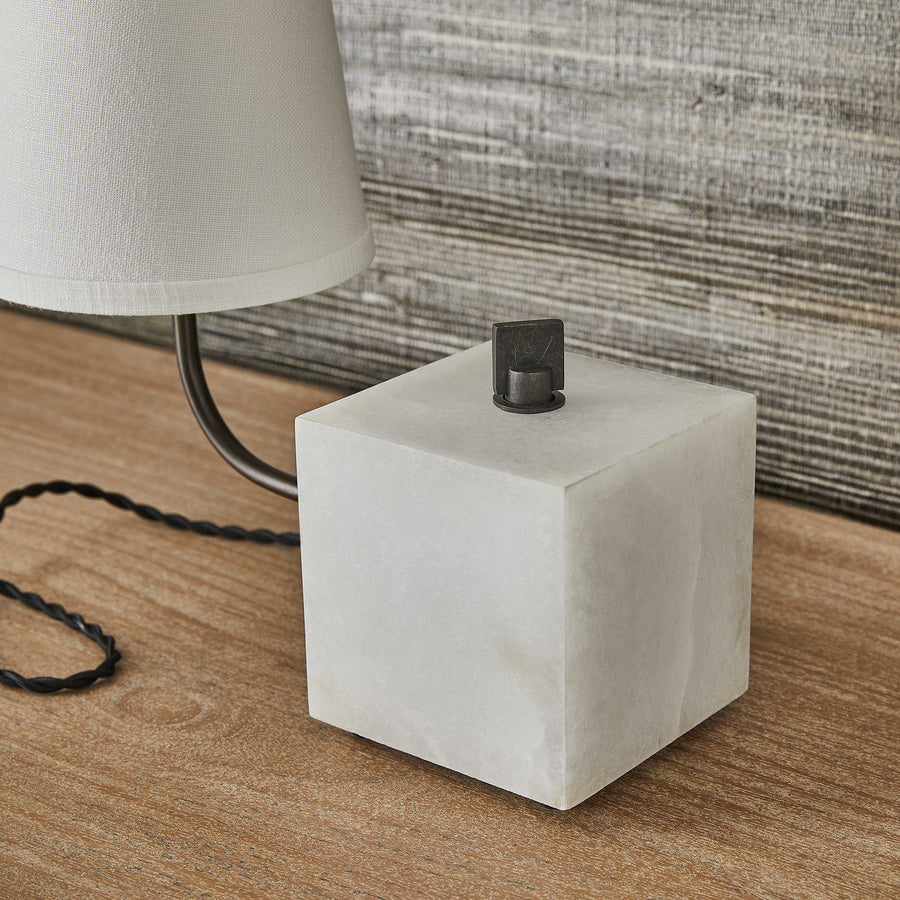 Blockhead Gooseneck Mini Lamp – Bronze