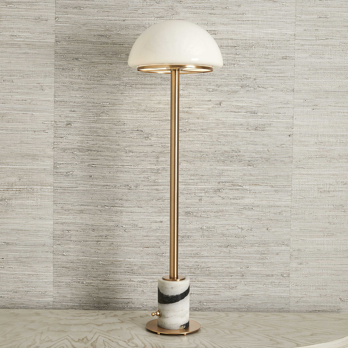 Mushroom Buffet Lamp – Panda Marble