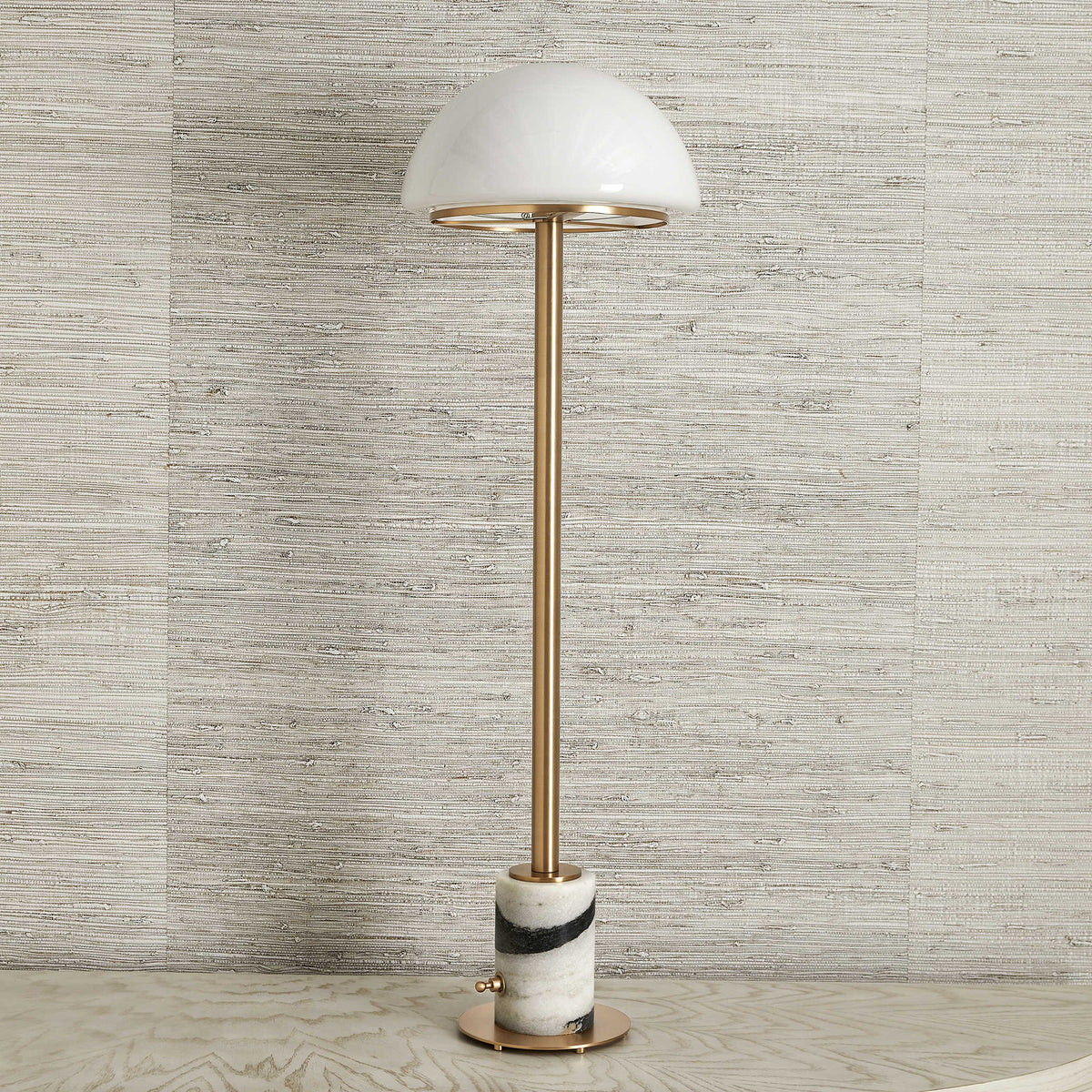Mushroom Buffet Lamp – Panda Marble