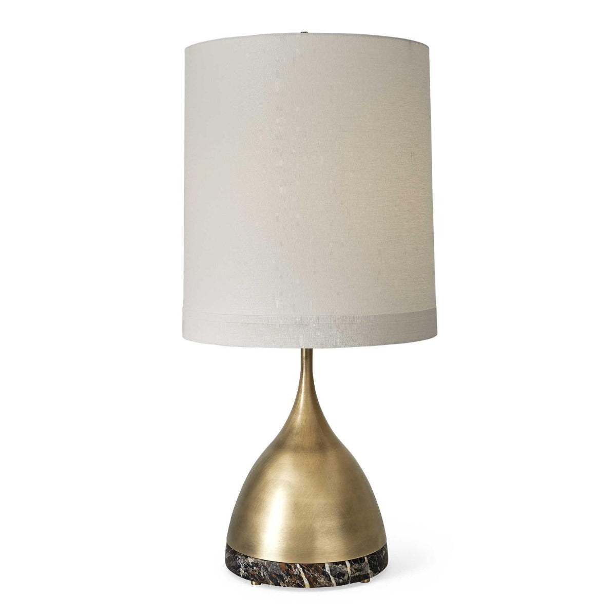 Kiss Table Lamp – Brass & Marble