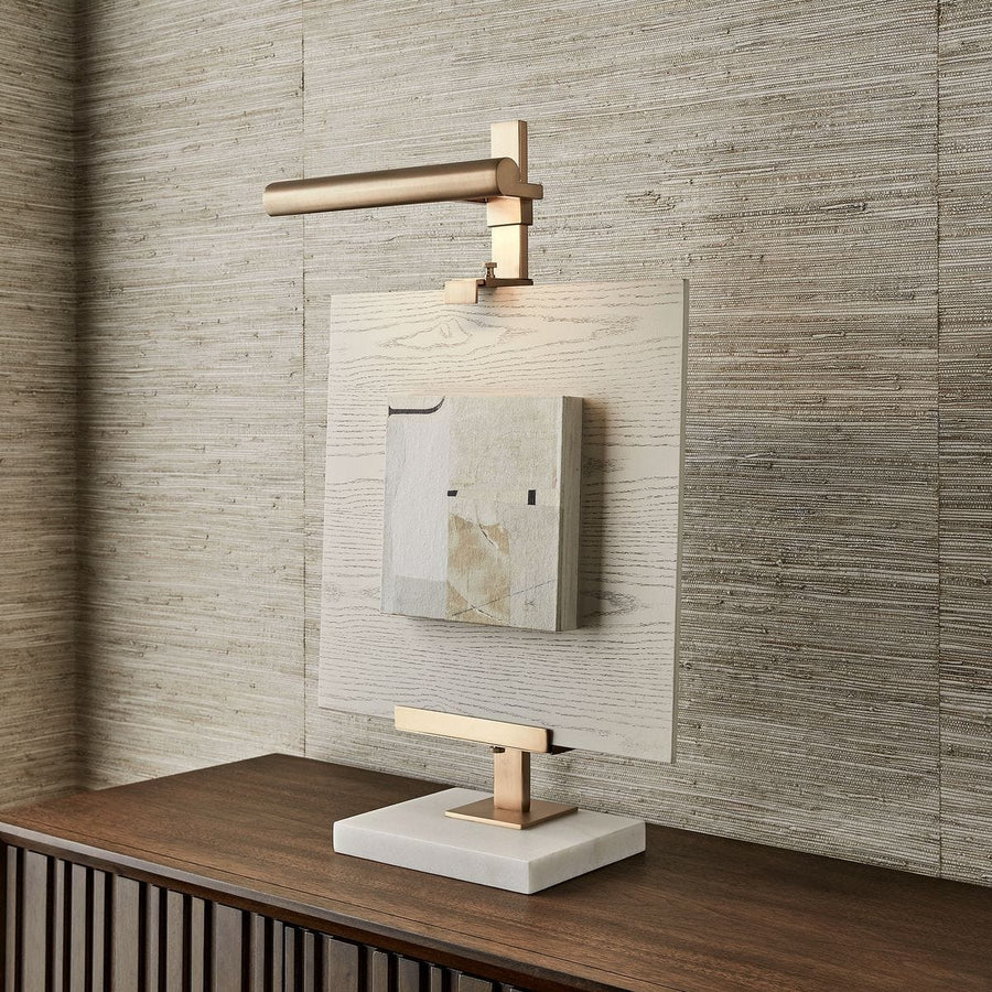 Lean On Me Lighted Easel – White Marble