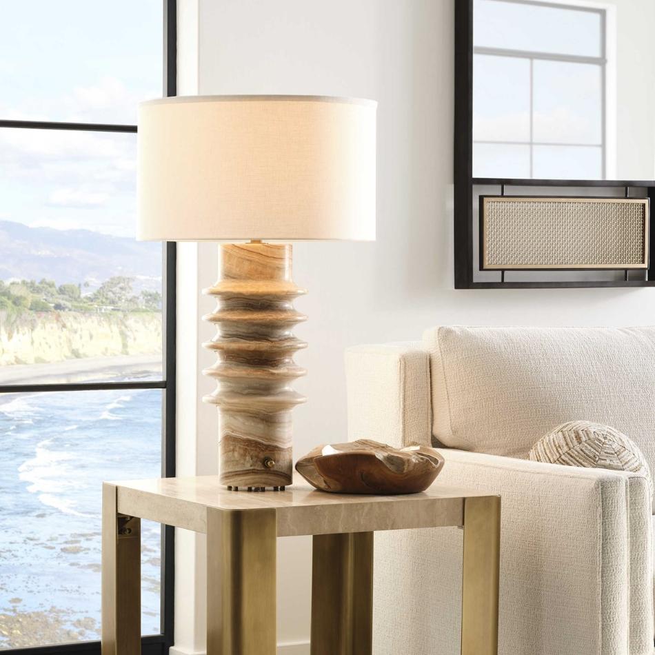Ring Around Table Lamp – Onyx
