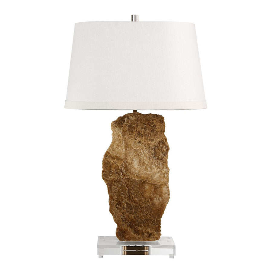 Slice Table Lamp – Latte Onyx