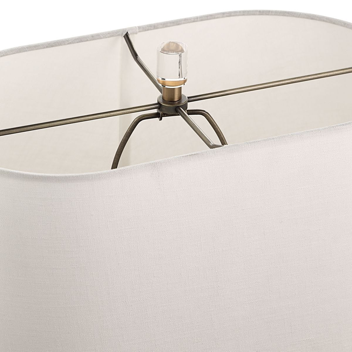 Slice Table Lamp – Latte Onyx