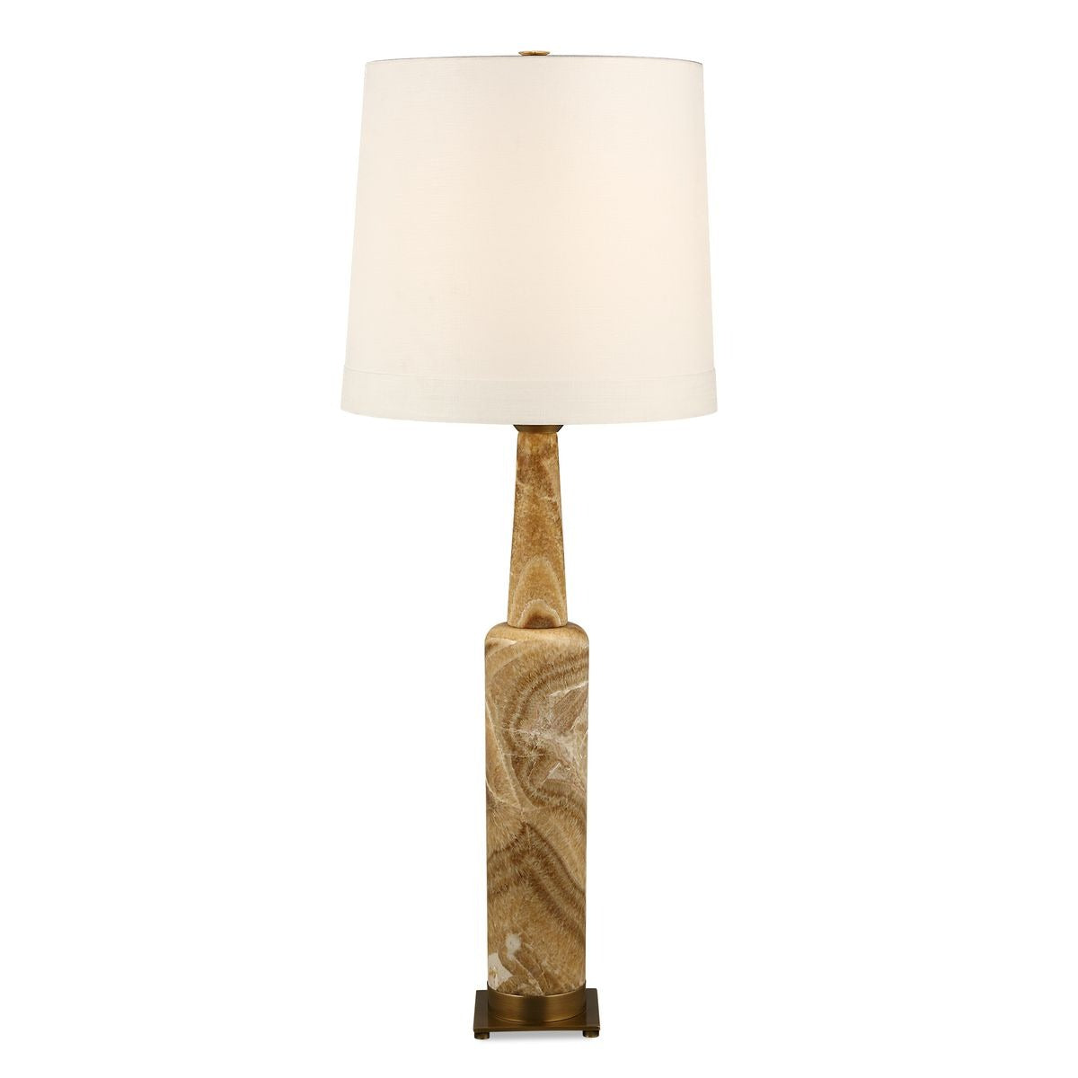Statuesque Table Lamp – Latte Onyx