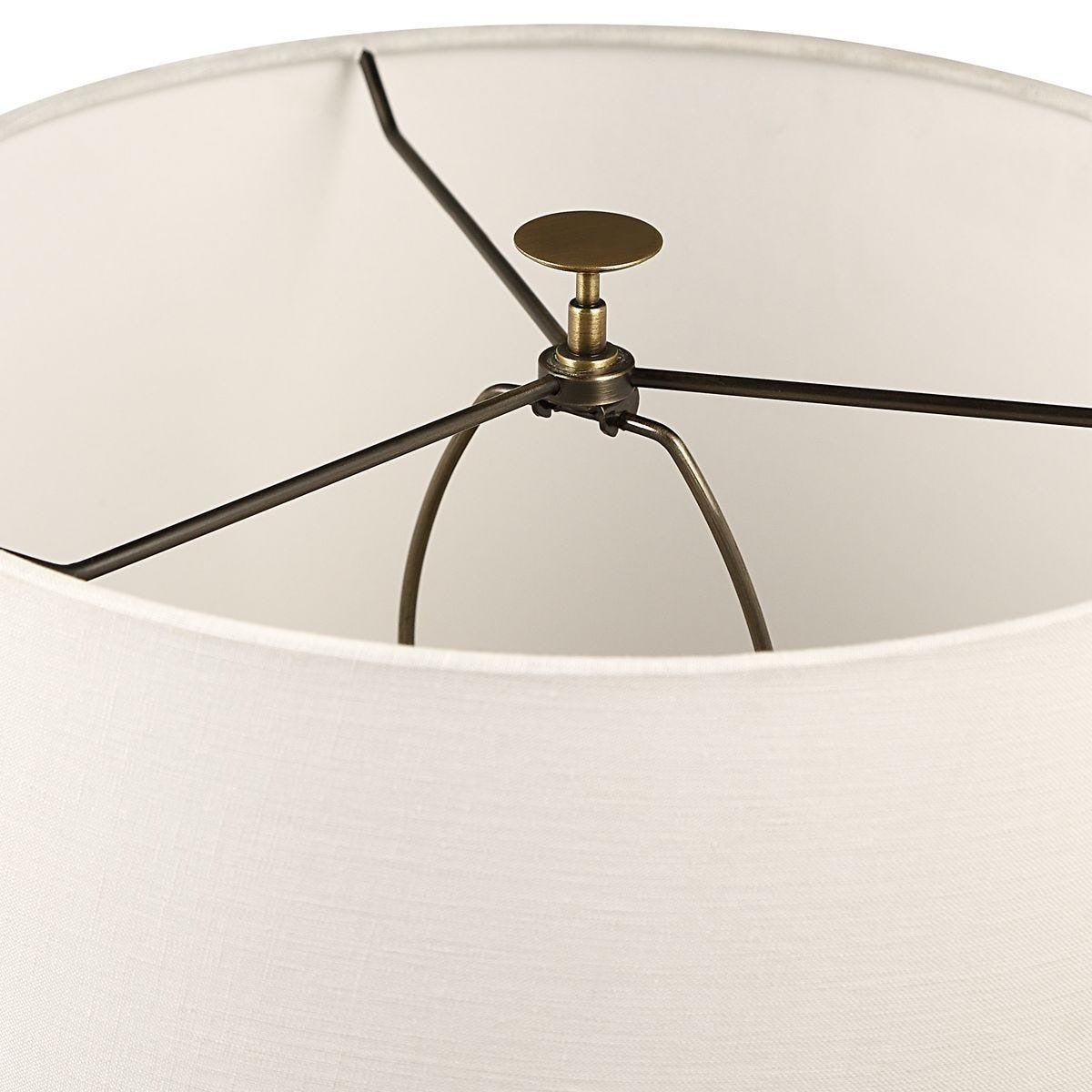 Statuesque Table Lamp – Latte Onyx