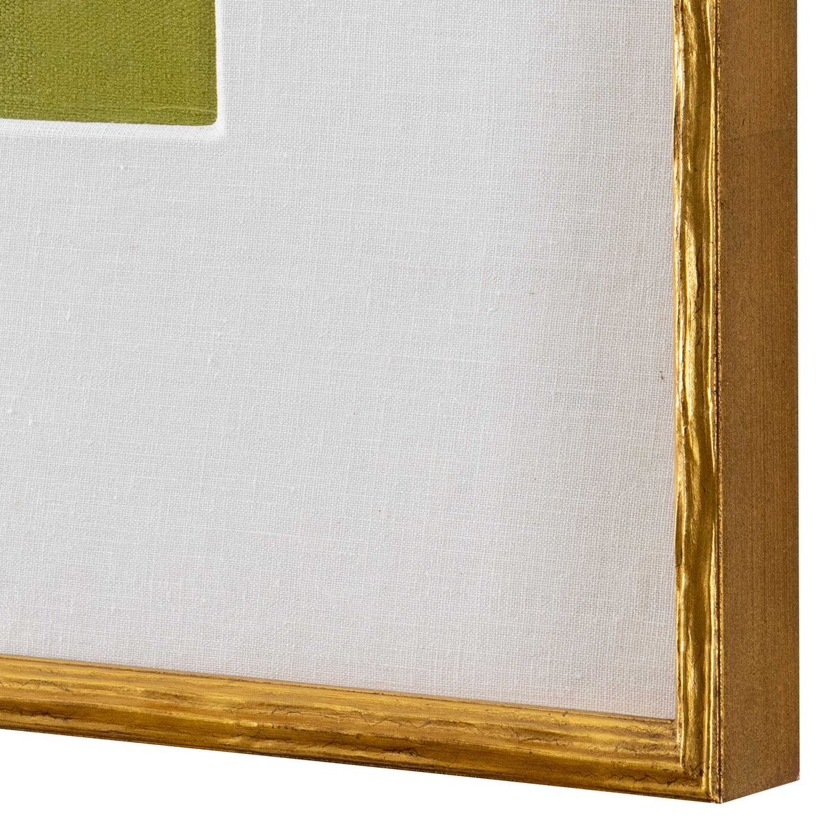 Petite Bijoux Framed Canvases – Lime, Set of 2
