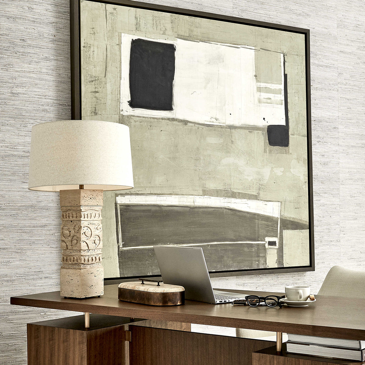 Accentuate the Positive Framed Canvas
