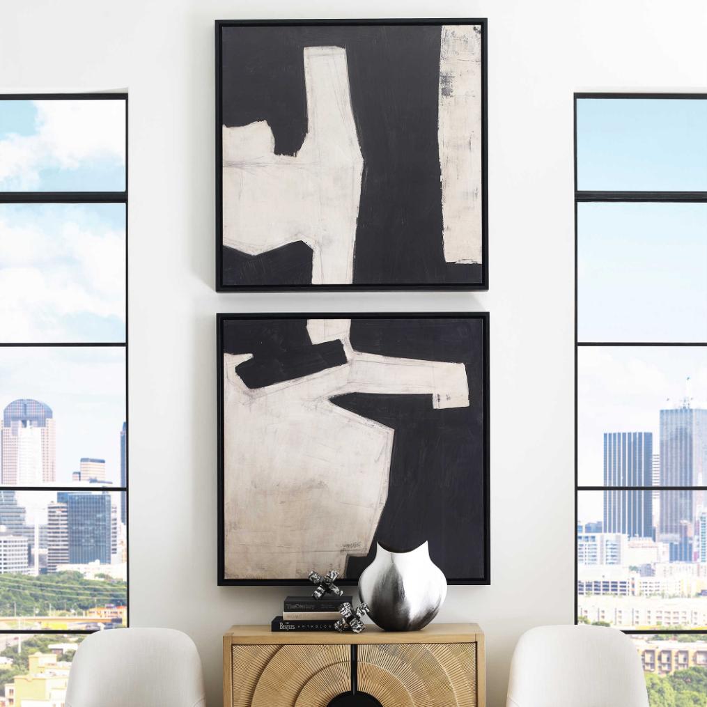 Transformation Framed Canvases – Set of 2