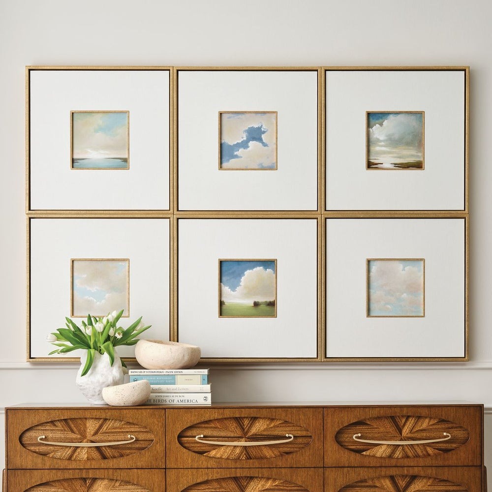 Cumulation Framed Canvases – Set of 6