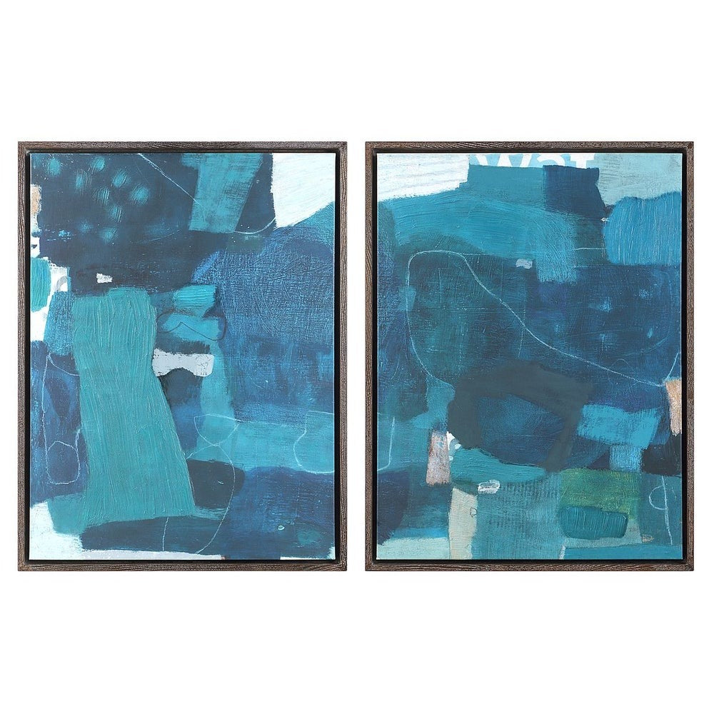 Wait Until Dusk Framed Canvas Diptych – Small, Set of 2