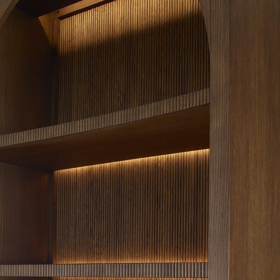 High Light Lighted Bookcase