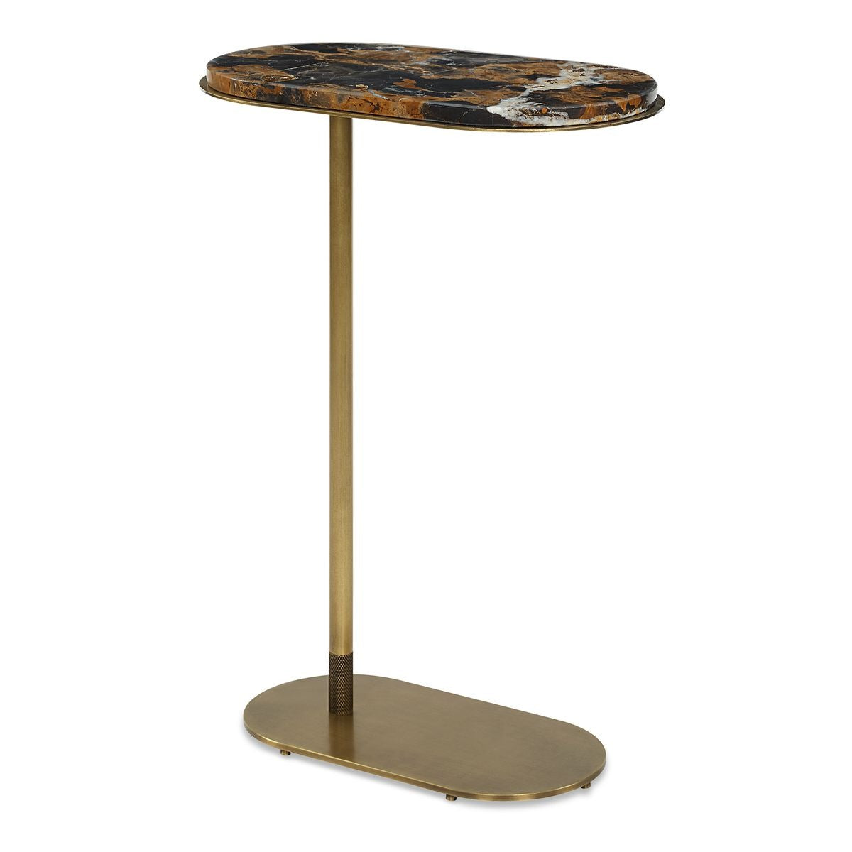 Lozenge Accent Table – Michelangelo Marble
