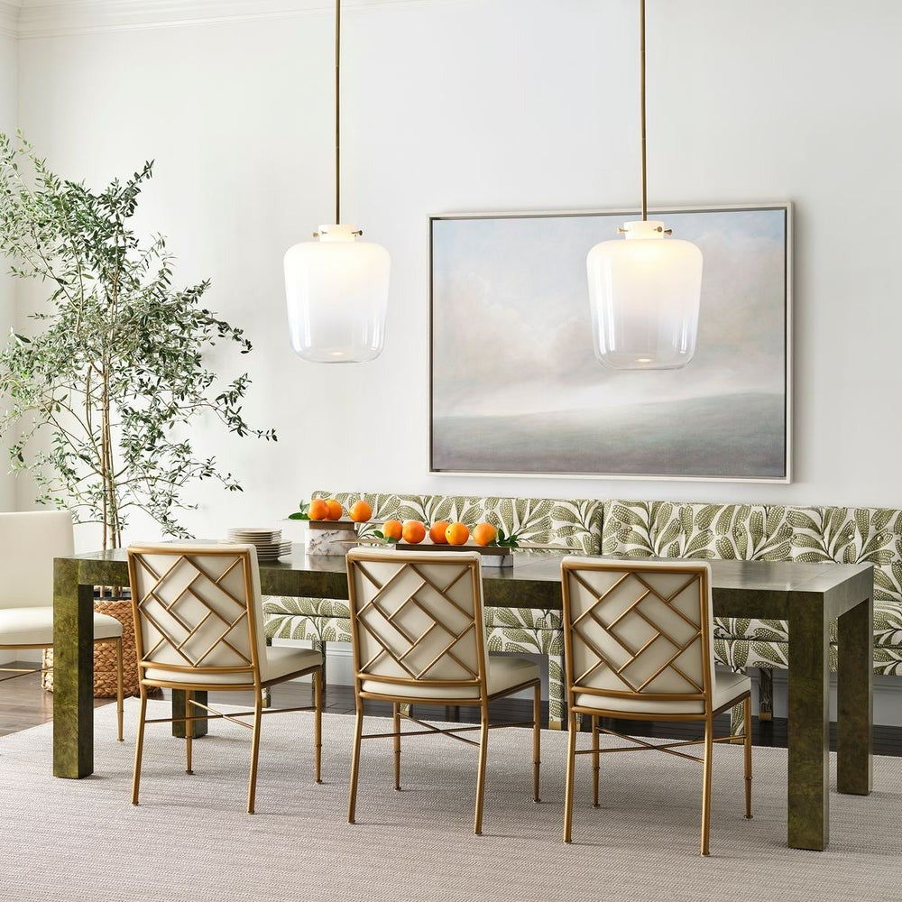 Ingrain Extending Dining Table – Olive