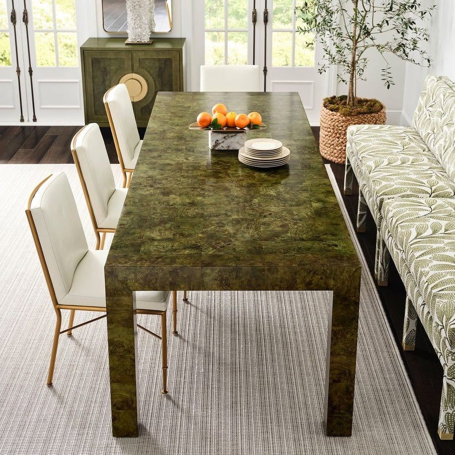 Ingrain Extending Dining Table – Olive