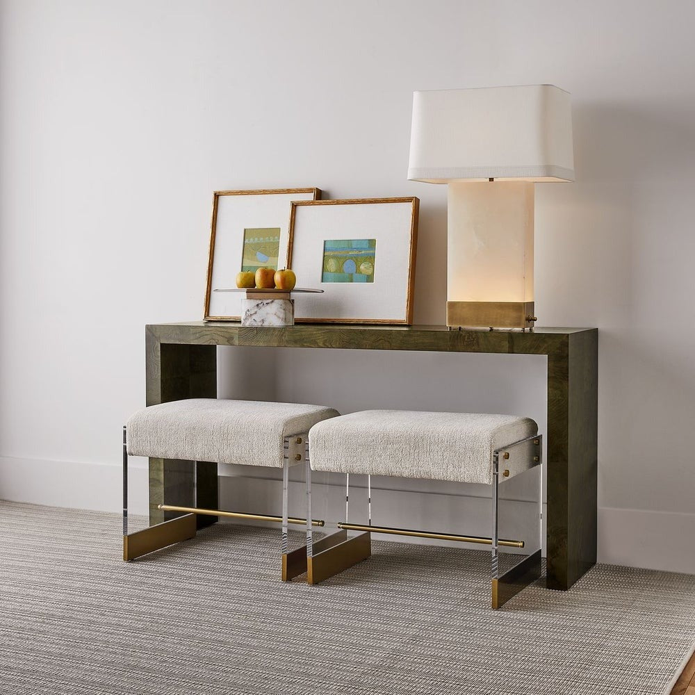 Ingrain Console Table – Olive