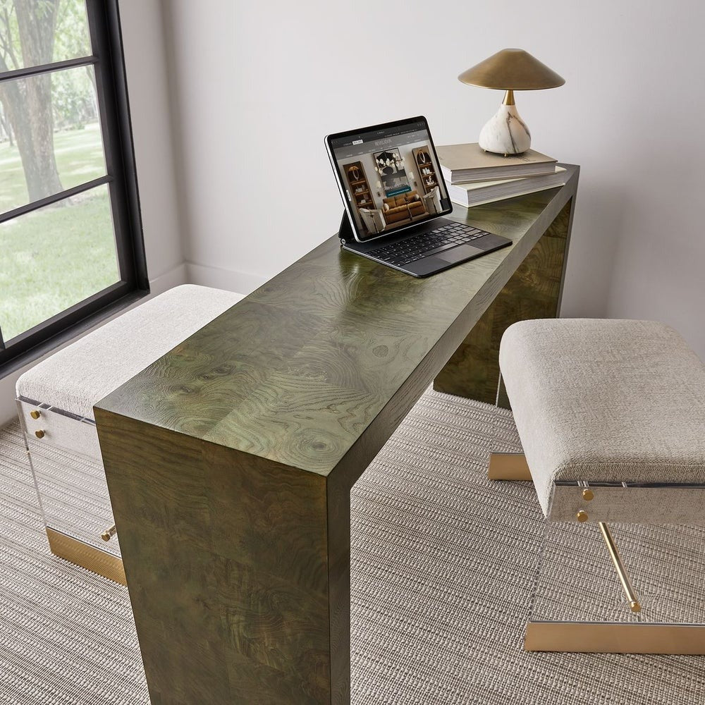 Ingrain Console Table – Olive