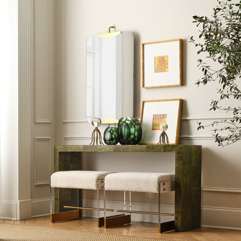 Ingrain Console Table – Olive