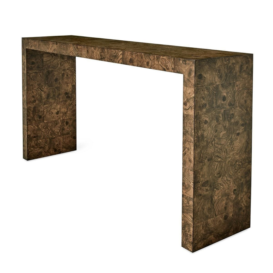 Ingrain Console Table – Cocoa Brown