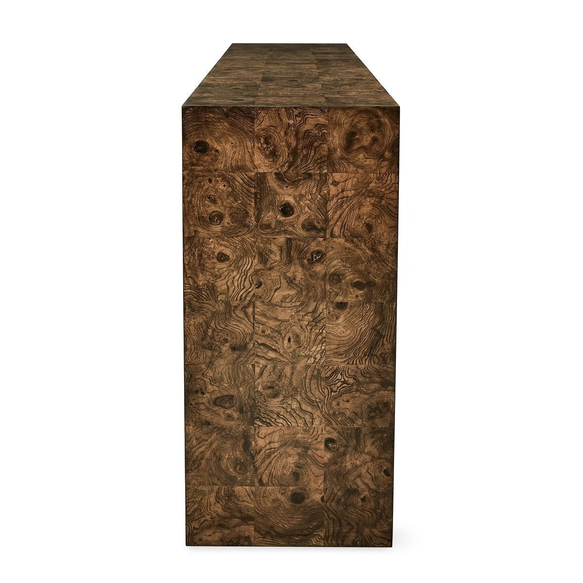 Ingrain Console Table – Cocoa Brown