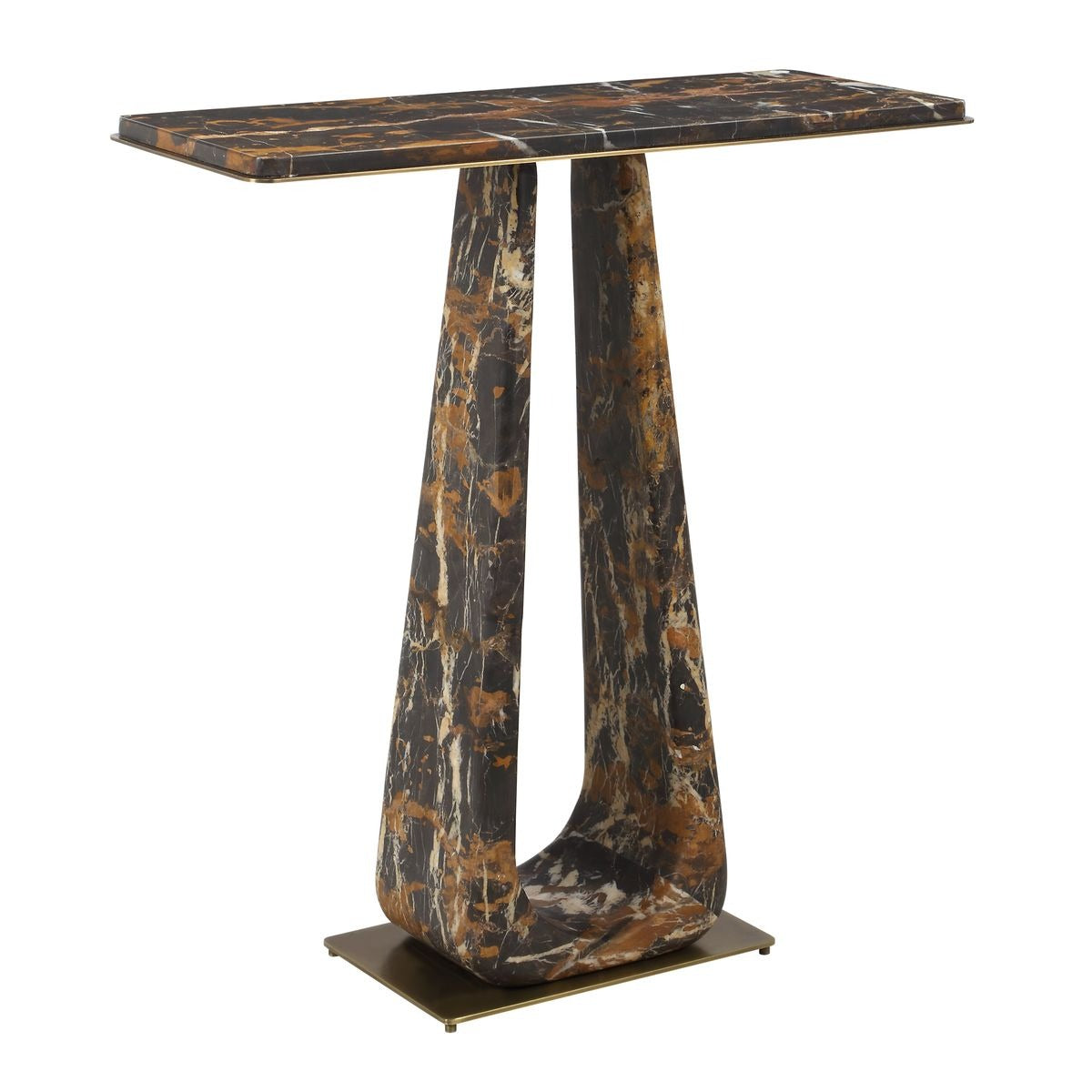 About Turn Console Table – Michelangelo Marble