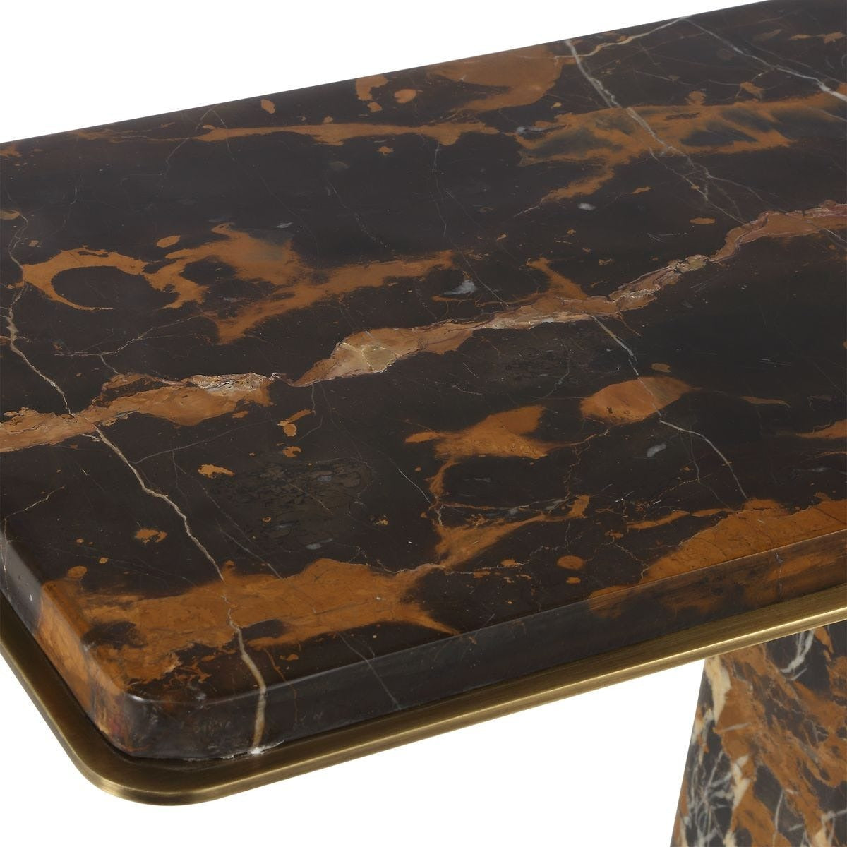 About Turn Console Table – Michelangelo Marble