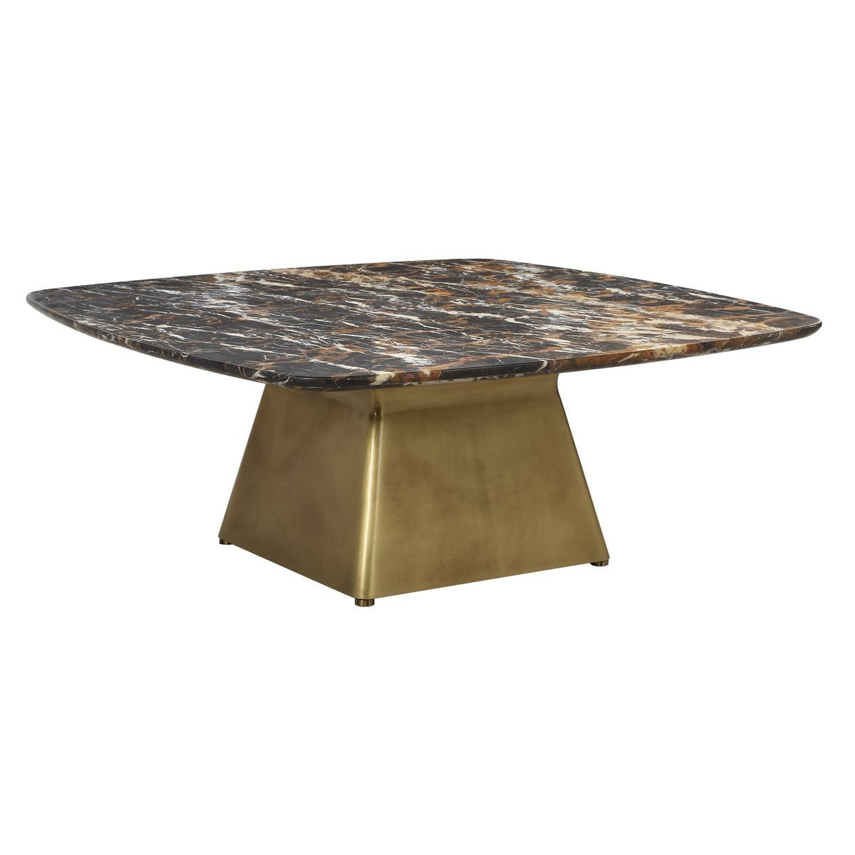 Equilateral Coffee Table – Michelangelo and Brass