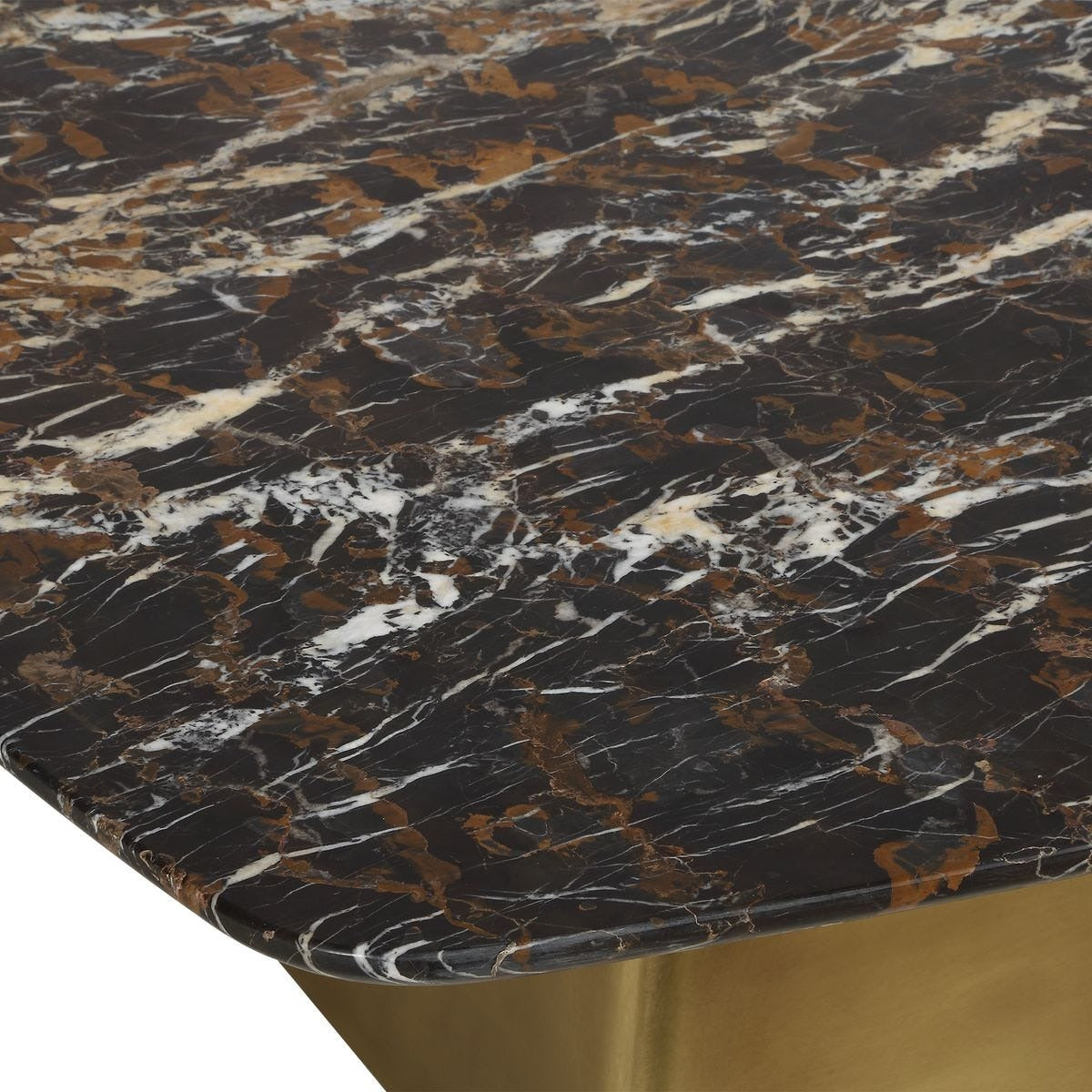 Equilateral Coffee Table – Michelangelo and Brass