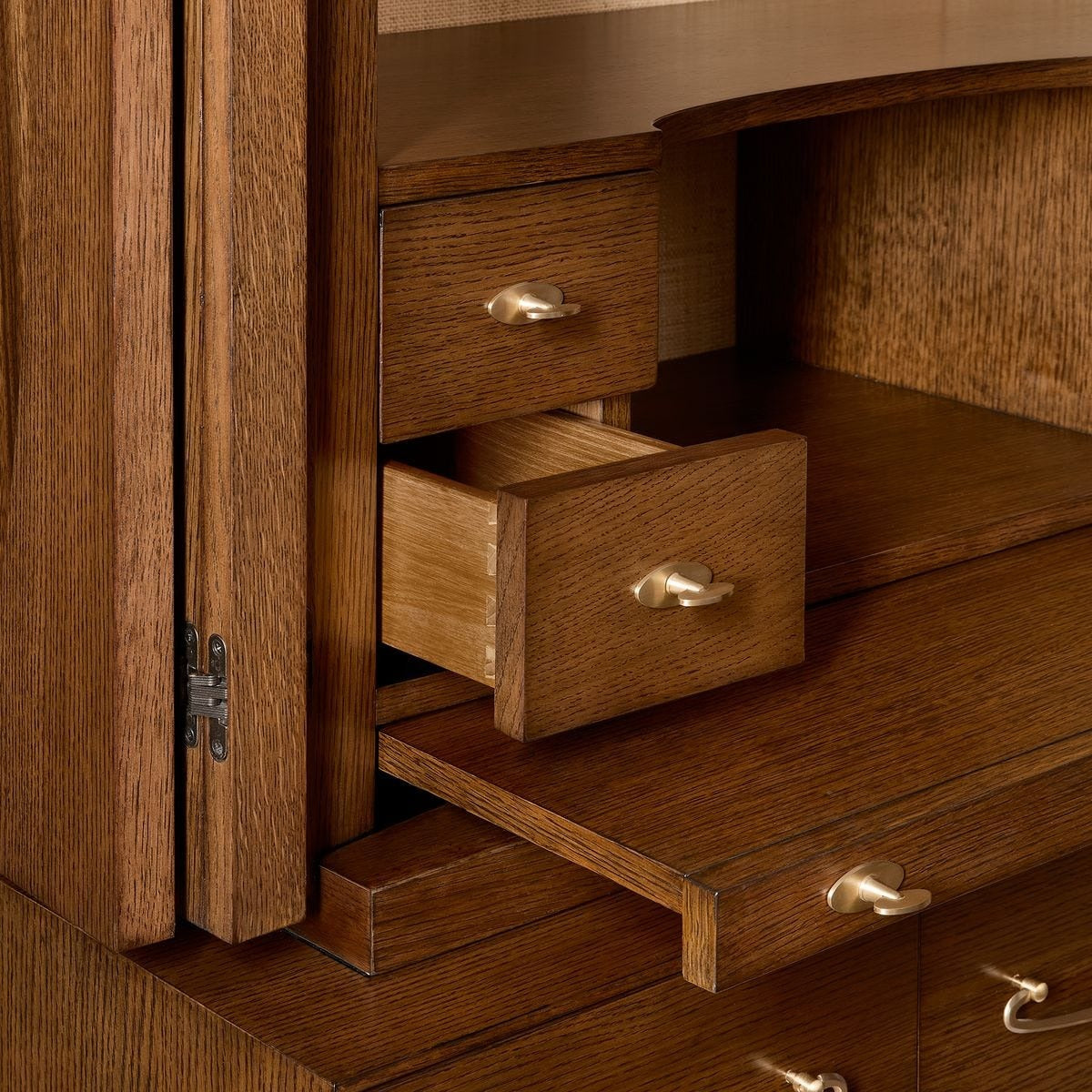 Tiger Eye Tall Cabinet
