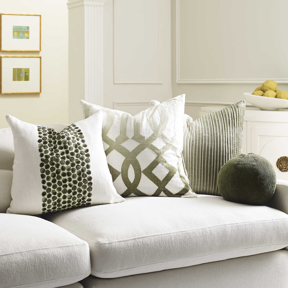 Fig Leaf Cushion