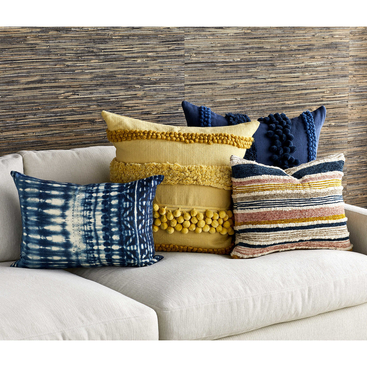 Having a Ball Cushion – Lemon Chiffon