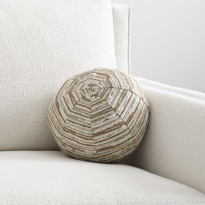 Ball Bearing Cushion – Rag Rug Wheat