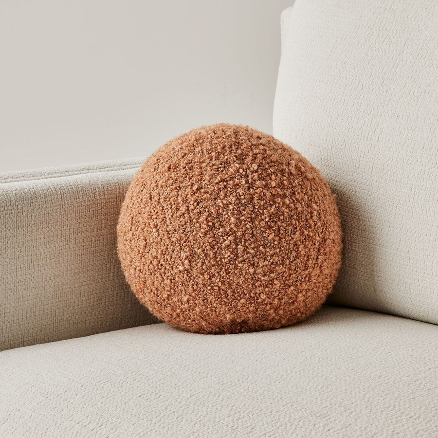 Ball Bearing Cushion – Bumpy Ride Apricot