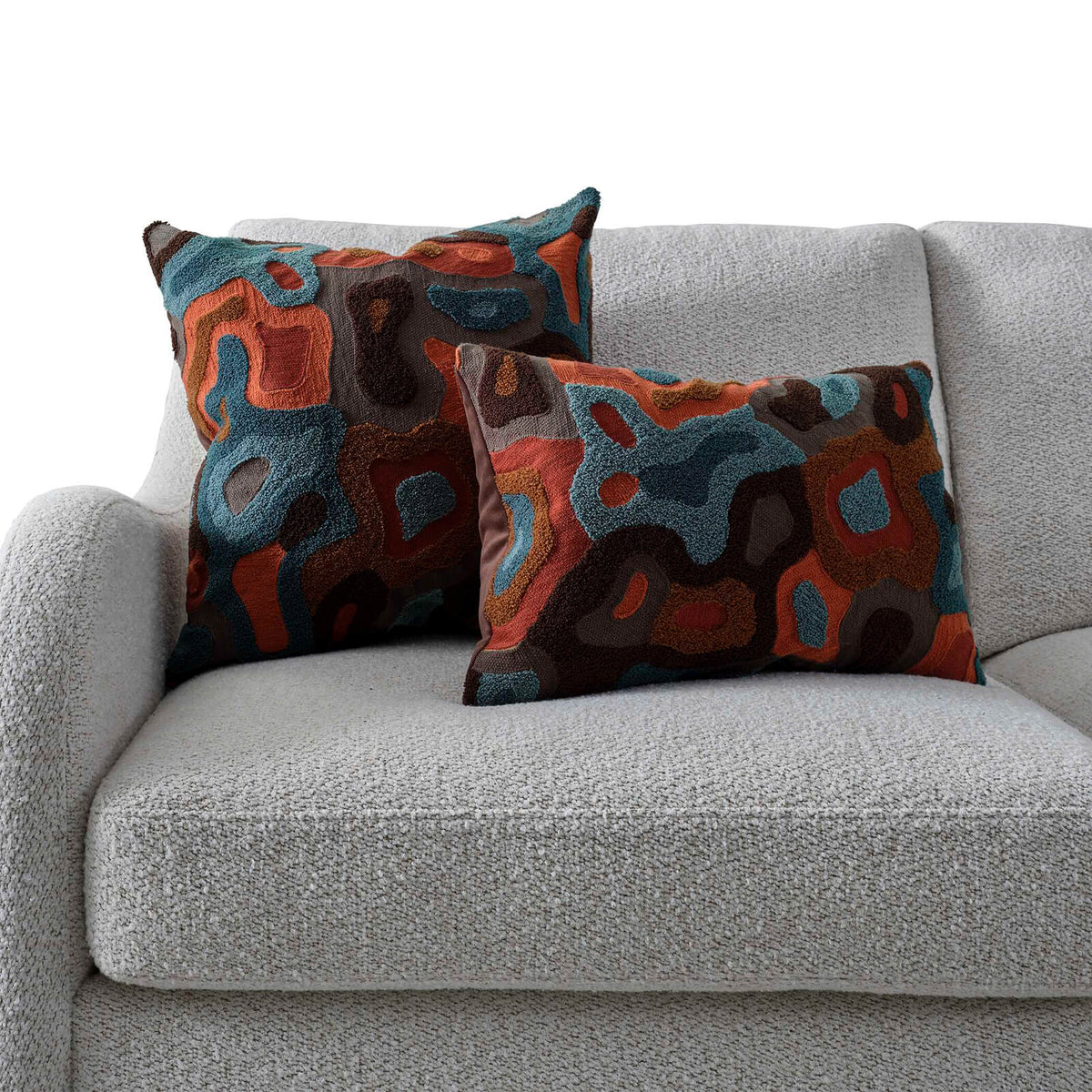 Water Flower Lumbar Cushion – Jewel