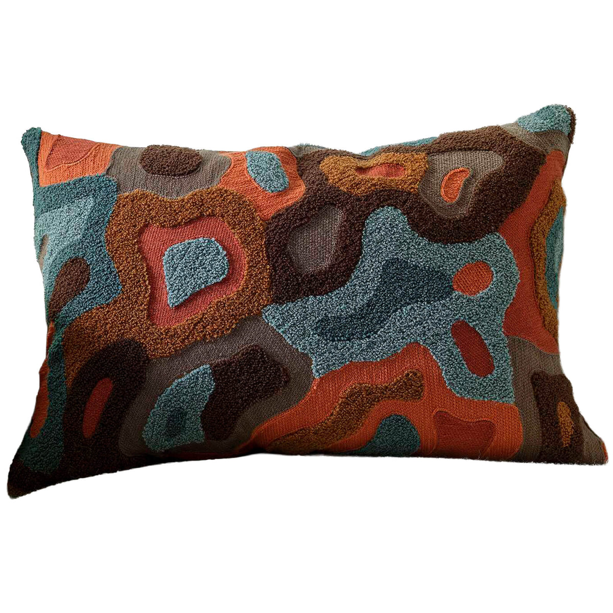 Water Flower Lumbar Cushion – Jewel