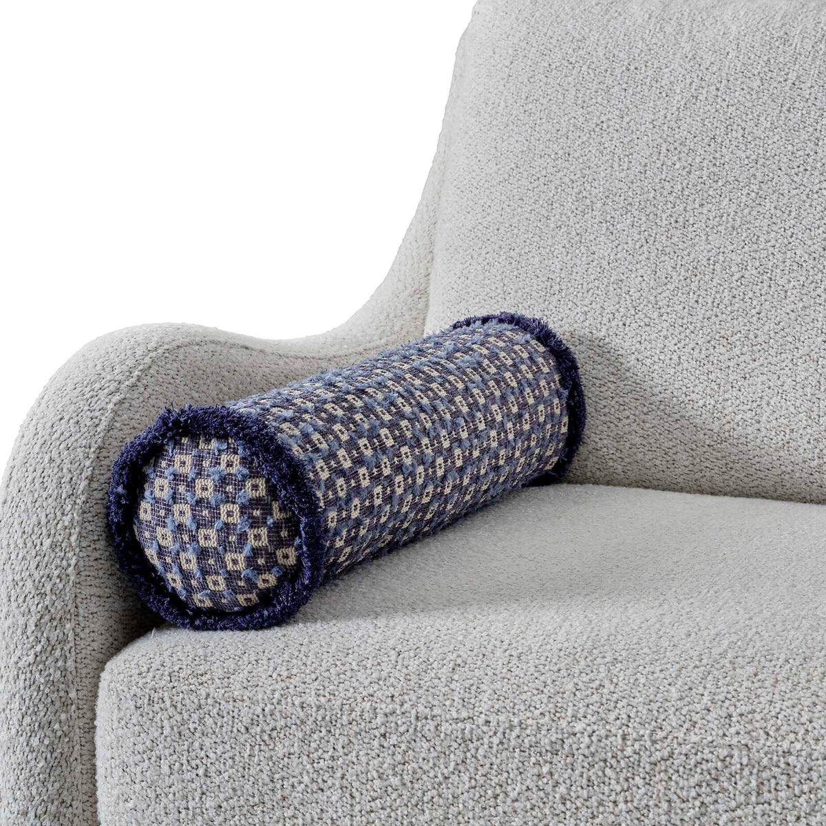 Lala Blue Bolster Cushion