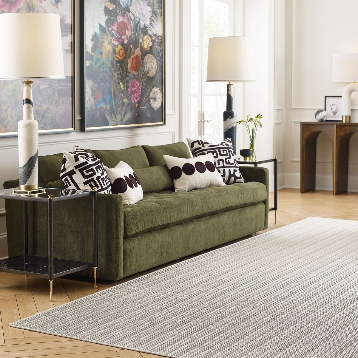 Silver Cloud Rug – Frost, 335 x 427cm