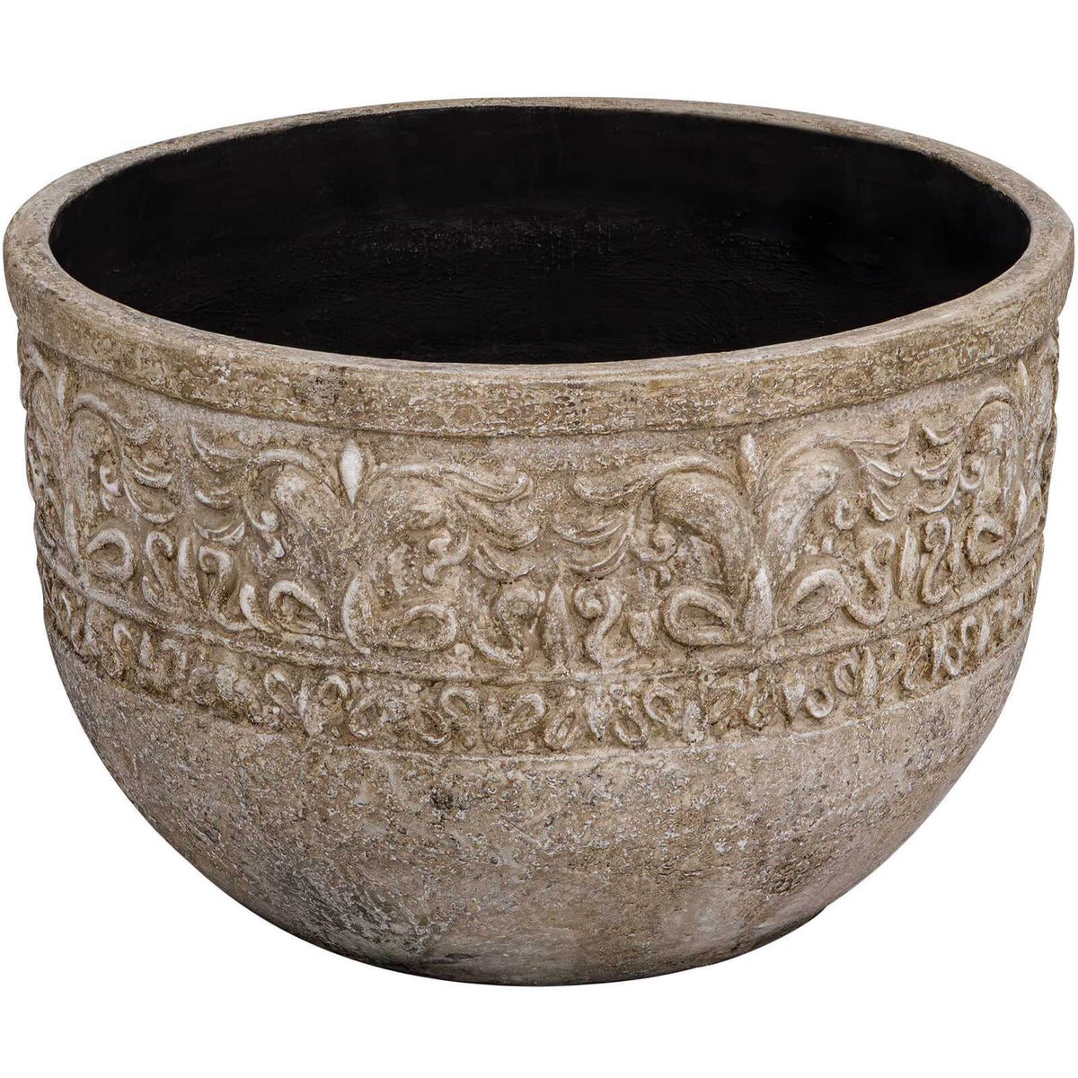 Regalia Indoor-Outdoor Stone Planter
