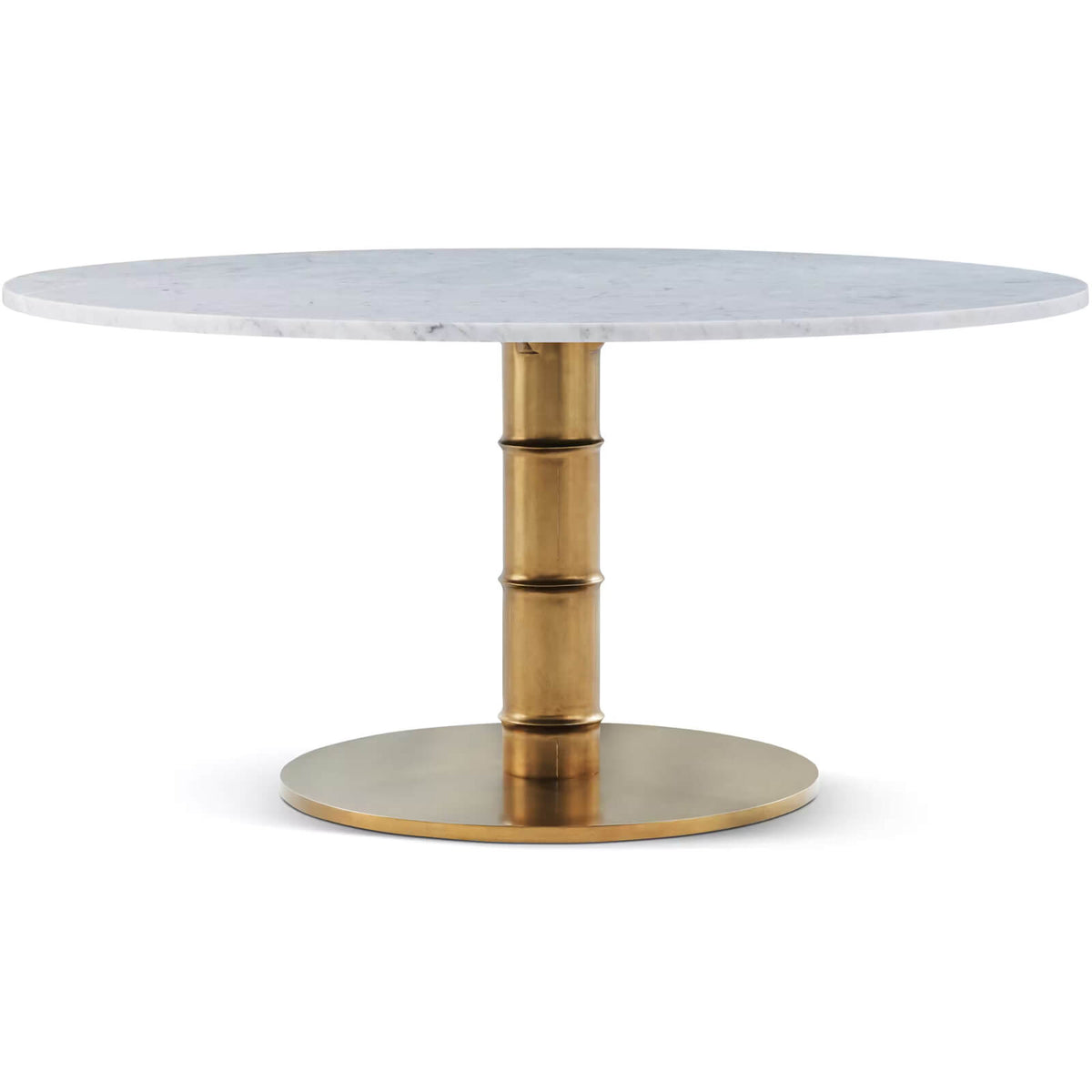 Kesden Round Dining Table – 152 cm Bronze