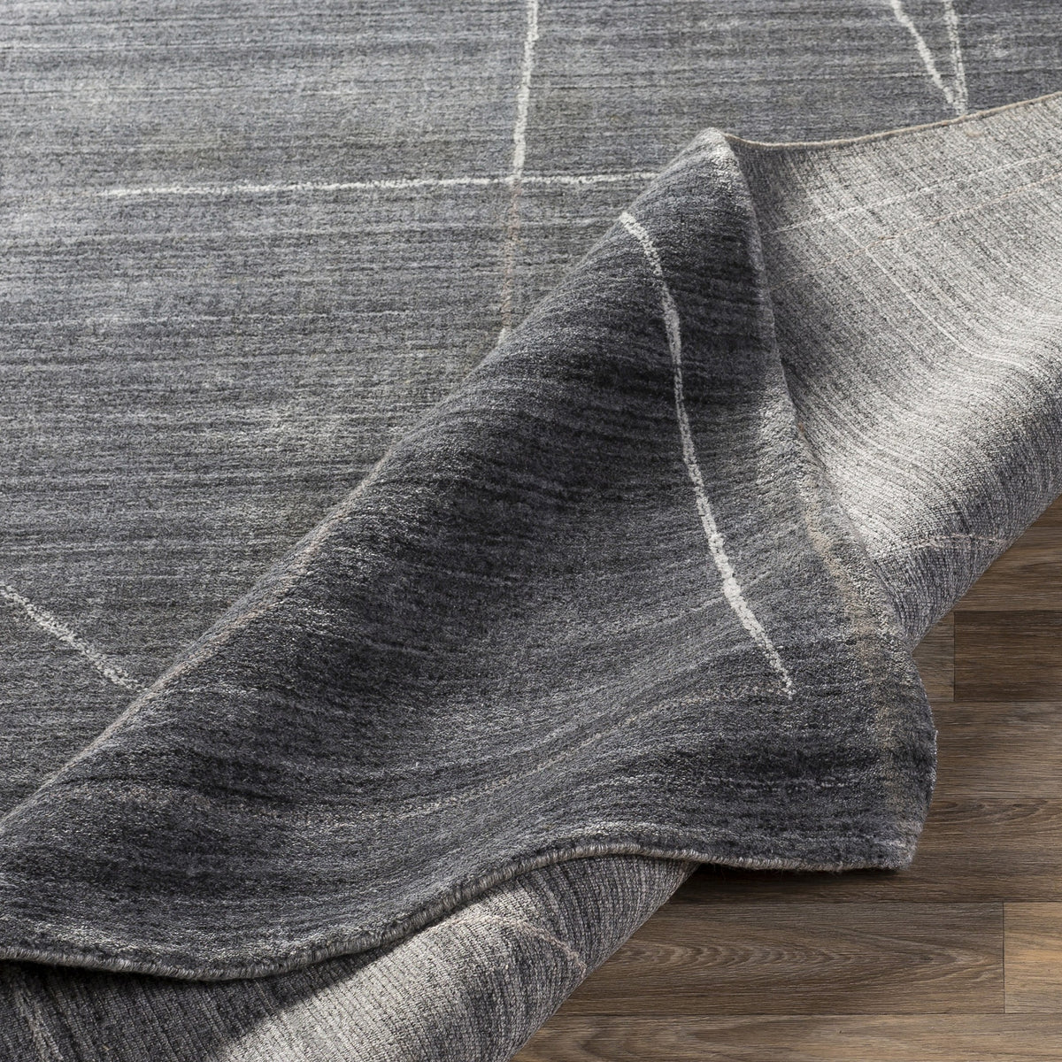 Costilla Modern Grey Rug – 183 x 274 cm