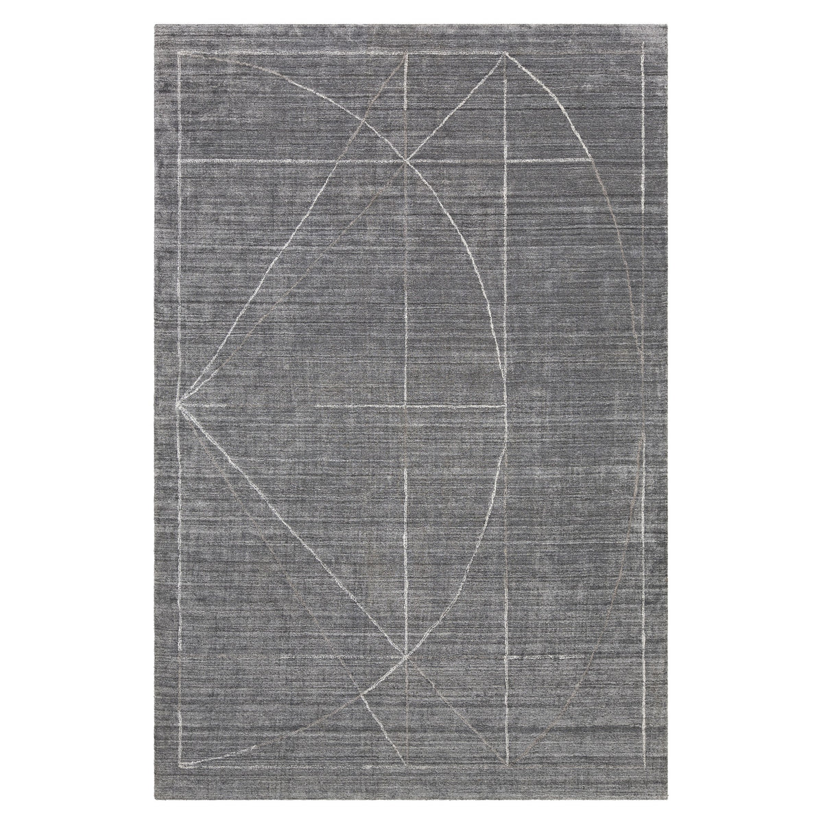 Costilla Modern Grey Rug – 183 x 274 cm
