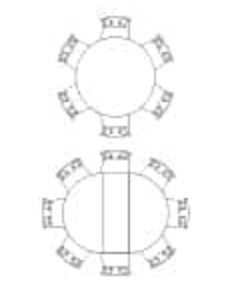 Essence Round Extending Dining Table – 137–183cm